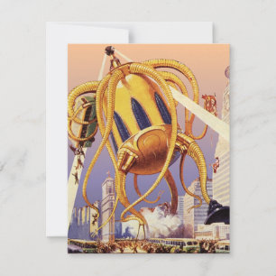  wetenschap Fiction Alien War Invasion Octopus