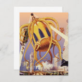 wetenschap Fiction Alien War Invasion Octopus (Voorkant / Achterkant)
