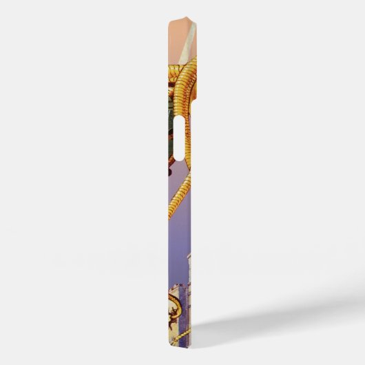 wetenschap Fiction Alien War Invasion Octopus Case-Mate iPhone Case (Achterkant / Rechts)