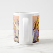 wetenschap Fiction Alien War Invasion Octopus Grote Koffiekop (Achterkant)