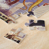  wetenschap Fiction Alien War Invasion Octopus Legpuzzel (Zijkant)