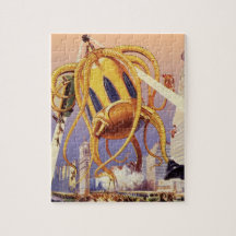  wetenschap Fiction Alien War Invasion Octopus