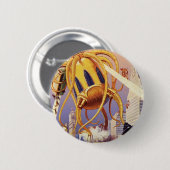  wetenschap Fiction Alien War Invasion Octopus Ronde Button 5,7 Cm (Voorkant /achterkant)