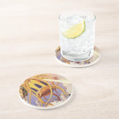 wetenschap Fiction Alien War Invasion Octopus Zandsteen Onderzetter (Zijkant)