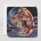 wetenschap Fiction Astronaut Rocket Spaceship (Voorkant)