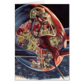 wetenschap Fiction Astronaut Rocket Spaceship (Voorkant)