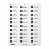  wetenschap Fiction Astronaut Rocket Spaceship Etiket (Full Sheet)