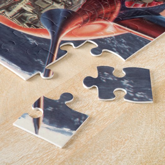 wetenschap Fiction Astronaut Rocket Spaceship Legpuzzel (Zijkant)