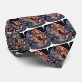 wetenschap Fiction Astronaut Rocket Spaceship Stropdas (Opgerold)