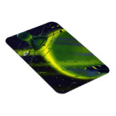wetenschap Fiction Green Planet w Spaceship Magneet (Rechterzijde)