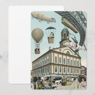 Wetenschap Fiction Steam Punk City Kaart