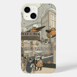 Wetenschap Fiction Urban Paris, Steam Punk Case-Mate iPhone Case
