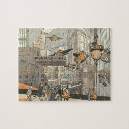  Wetenschap Fiction Urban Paris, Steam Punk Legpuzzel