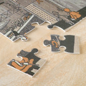 Wetenschap Fiction Urban Paris, Steam Punk Legpuzzel (Zijkant)