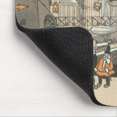 Wetenschap Fiction Urban Paris, Steam Punk Muismat (Hoek)