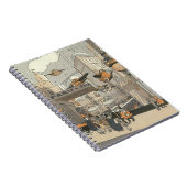 Wetenschap Fiction Urban Paris, Steam Punk Notitieboek (Rechterzijde)