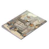 Wetenschap Fiction Urban Paris, Steam Punk Notitieboek (Linkerzijde)