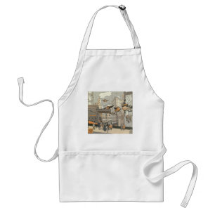 Wetenschap Fiction Urban Paris, Steam Punk Standaard Schort