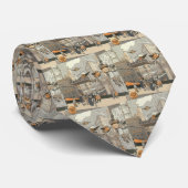  Wetenschap Fiction Urban Paris, Steam Punk Stropdas (Opgerold)