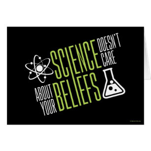 Wetenschap geeft er niets om