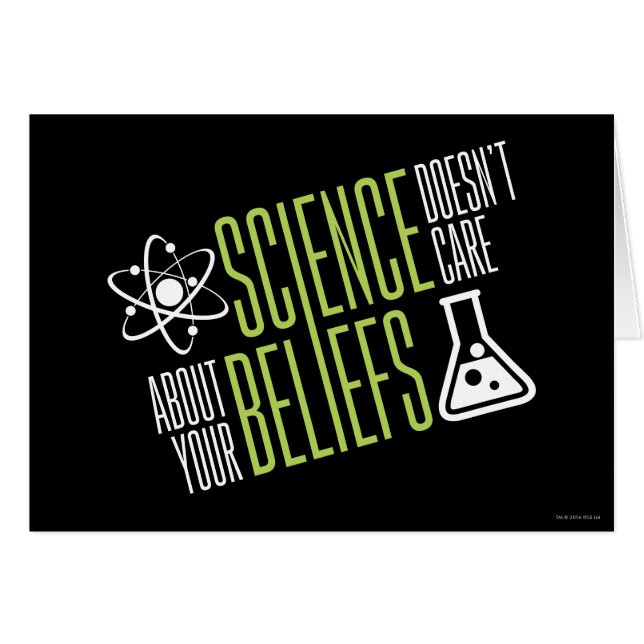 Wetenschap geeft er niets om (Voorkant Horizontaal)