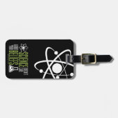 Wetenschap geeft er niets om bagagelabel (Voorkant horizontaal)