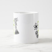 Wetenschap geeft er niets om grote koffiekop (Voorkant)