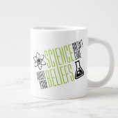 Wetenschap geeft er niets om grote koffiekop (Rechts)