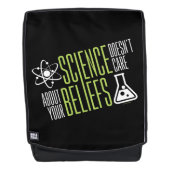 Wetenschap geeft er niets om rugtassen (Voorkant)