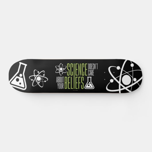 Wetenschap geeft er niets om skateboard (Horizontaal)