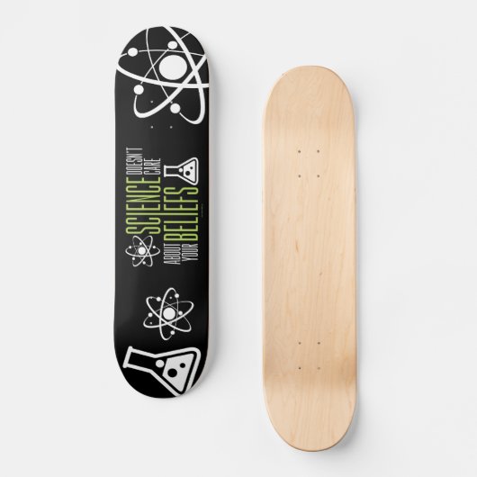 Wetenschap geeft er niets om skateboard (Voorkant)