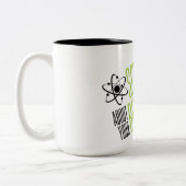 Wetenschap geeft er niets om tweekleurige koffiemok (Links)