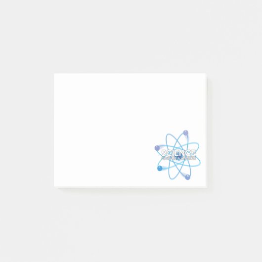 WETENSCHAP GEEFT ME EEN HADRON POST-IT® NOTES (Voorkant)