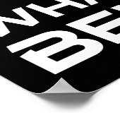 Wetenschap geeft niet om wat je gelooft poster (Hoek)