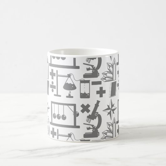 Wetenschap Geek Nerd Patroon Magische Mok (Center)