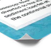 Wetenschap, Geografie Orkaan Katrina Poster (Hoek)