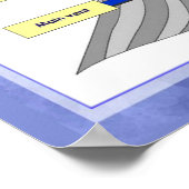 Wetenschap, Geografie, Structuur van een vulkaan Poster (Hoek)