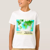 Wetenschap, Geografie, Vulkano's en aardbevingsgeb T-shirt (Voorkant)