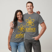 Wetenschap - gewoon omdat het niet denkbeeldig is. t-shirt (Unisex)