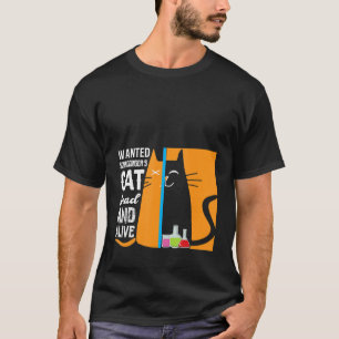 Wetenschap Gezocht Schrödingers Kat Dood En Leven T-shirt
