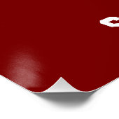 Wetenschap heeft mijn leven gered perfect poster (Hoek)