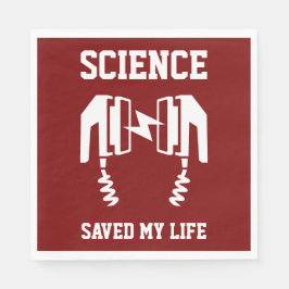 Wetenschap heeft mijn leven gered servet