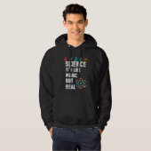 WETENSCHAP HET IS ALS MAGIE, MAAR ECHTE WETENSCHAP HOODIE (Voorkant volledig)
