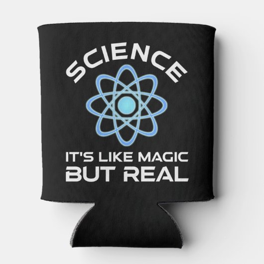 Wetenschap - het is als magisch maar echt blikjeskoeler (Achterkant)