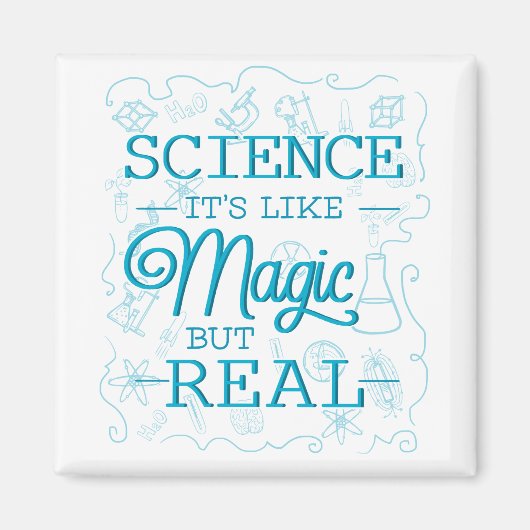 Wetenschap: Het is als magisch, maar echt Magneet (Voorkant)