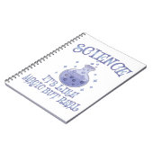 Wetenschap - het is als magisch maar echt notitieboek (Linkerzijde)