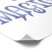 Wetenschap - het is als magisch maar echt poster (Hoek)