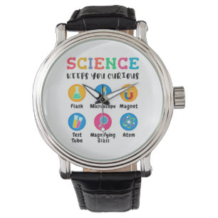 Wetenschap houdt je nieuwsgierig horloge