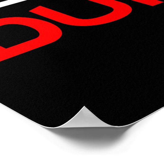 Wetenschap houdt je stomme kont in leven poster (Hoek)