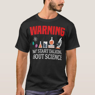 Wetenschap I Love Science Quote T-shirt